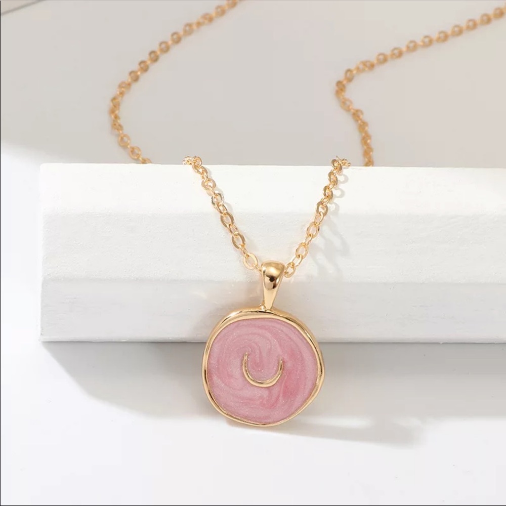3/$30 RESTOCKED! Star Moon Lightening Round Pendant Necklace Boho Cute - Picture 6 of 10